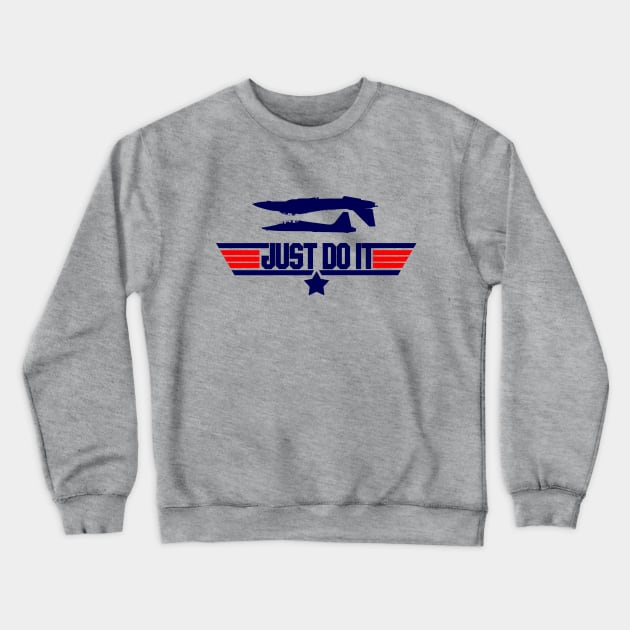 Top Gun inverted Crewneck Sweatshirt by udezigns